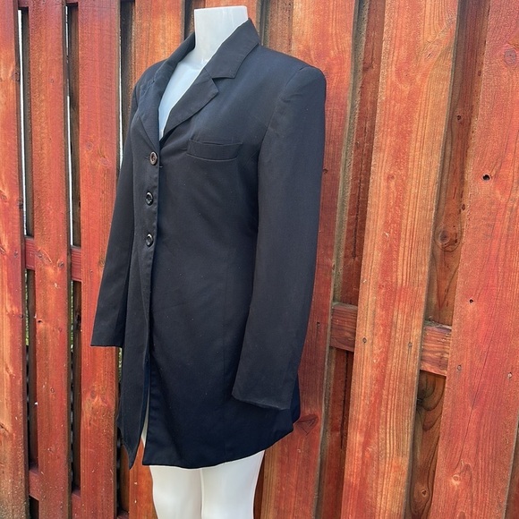 Contempo Casual Women’s Black Coat Jacket Size S - Picture 4 of 12